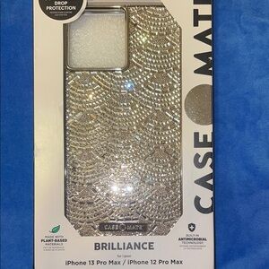 Case-Mate Brilliance Case for iPhone 13 Pro Max / iPhone 12 Pro Max - Silver